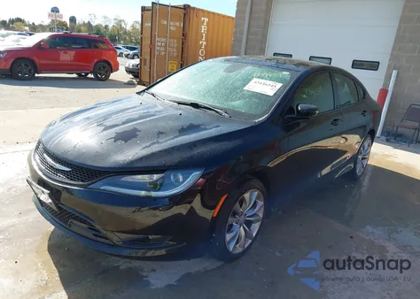 2015 Chrysler 200 S from USA, damaged, VIN 1C3CCCBG7FN635815